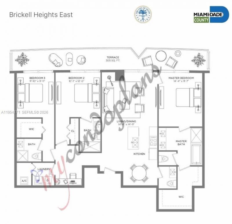 45 SW 9th St, Unit LPH-4609, Miami, FL 33130 Photo