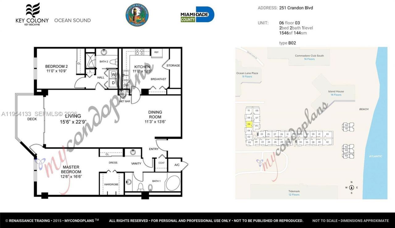 251 Crandon Blvd, Unit 306, Key Biscayne, FL 33149 Photo