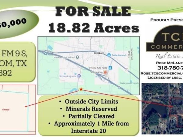 TBD FM 9 , Waskom, TX 75692