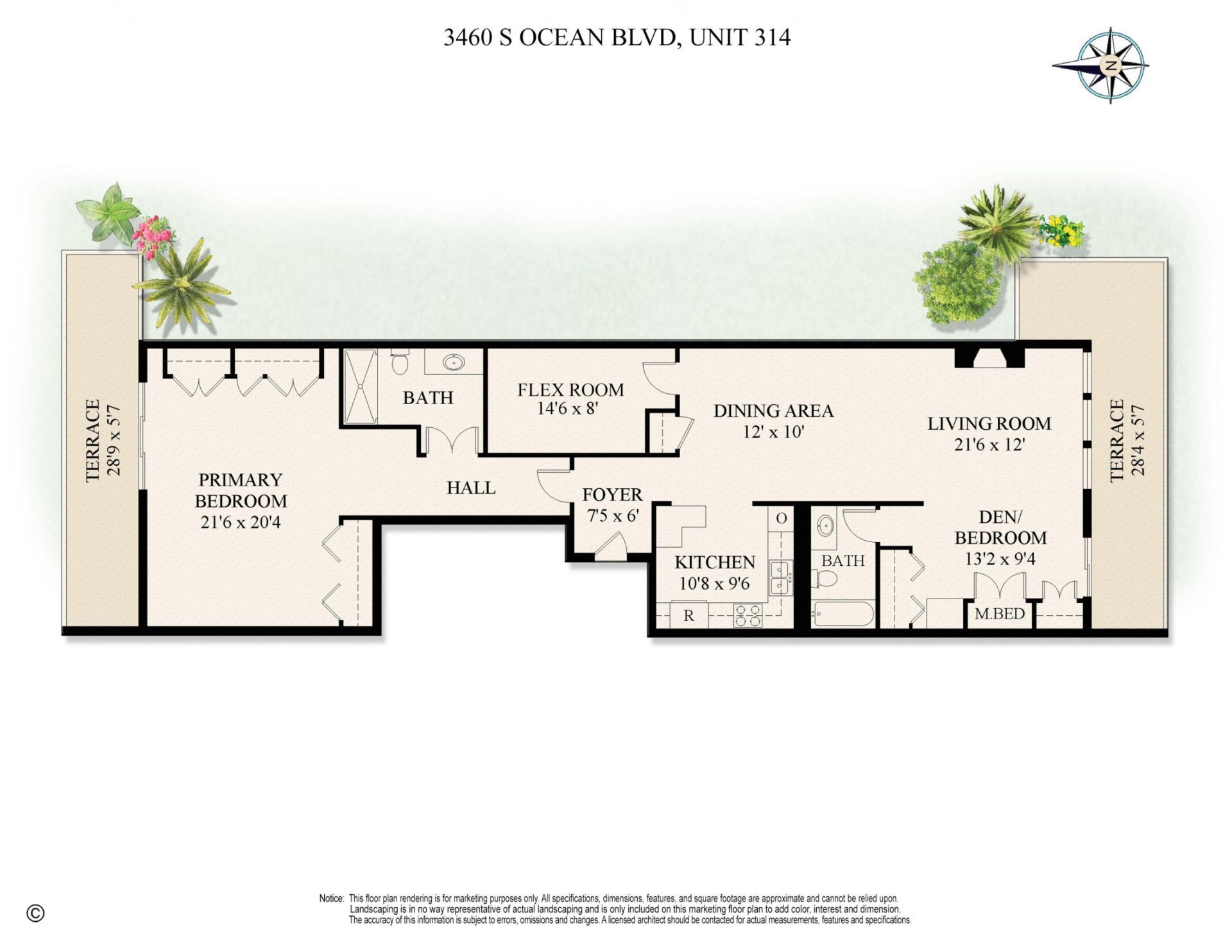 3460 S Ocean Boulevard, Unit 314, Palm Beach, FL 33480 Photo