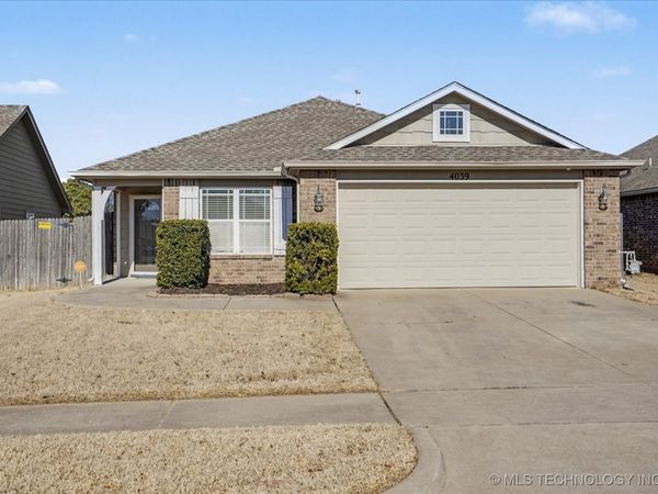 4039 W 105th Street S, Jenks, OK 74037