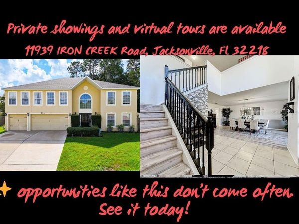 11939 IRON CREEK ROAD, JACKSONVILLE, FL 32218
