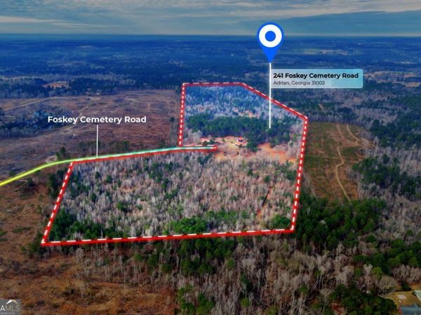 241 Foskey Cemetary Road, Adrian, GA 31002