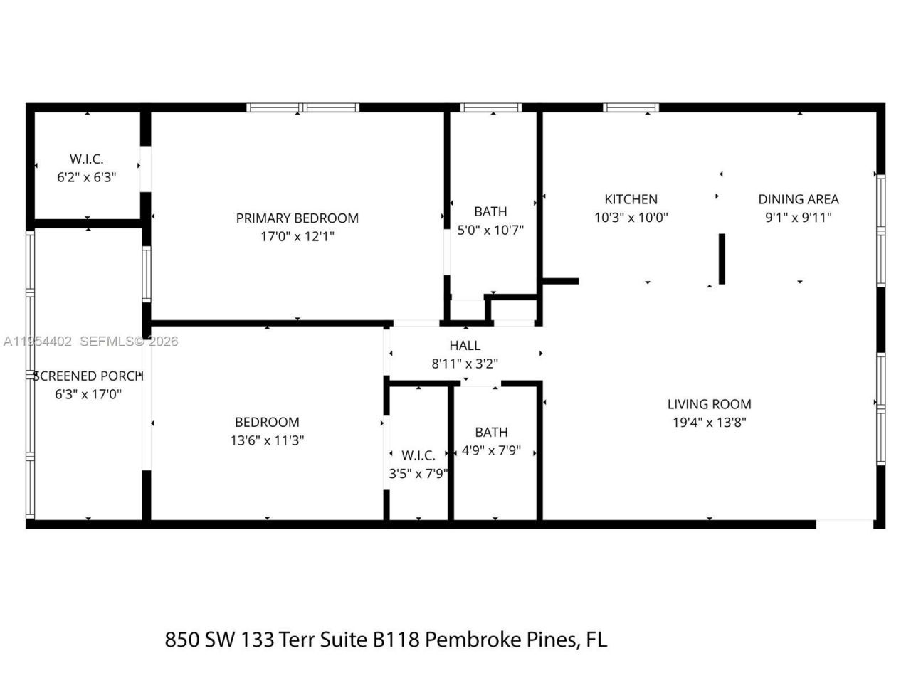 850 SW 133rd Ter , Unit 118B, Pembroke Pines, FL 33027 Photo