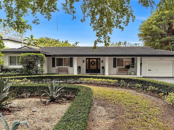 1444 Mendavia Ave , Coral Gables, FL 33146