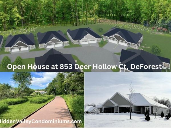 Unit 3 Deer Hollow Court, Deforest, WI 53532