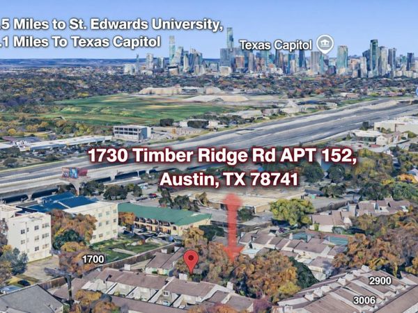 1730 Timber Ridge RD, Unit 152, Austin, TX 78741