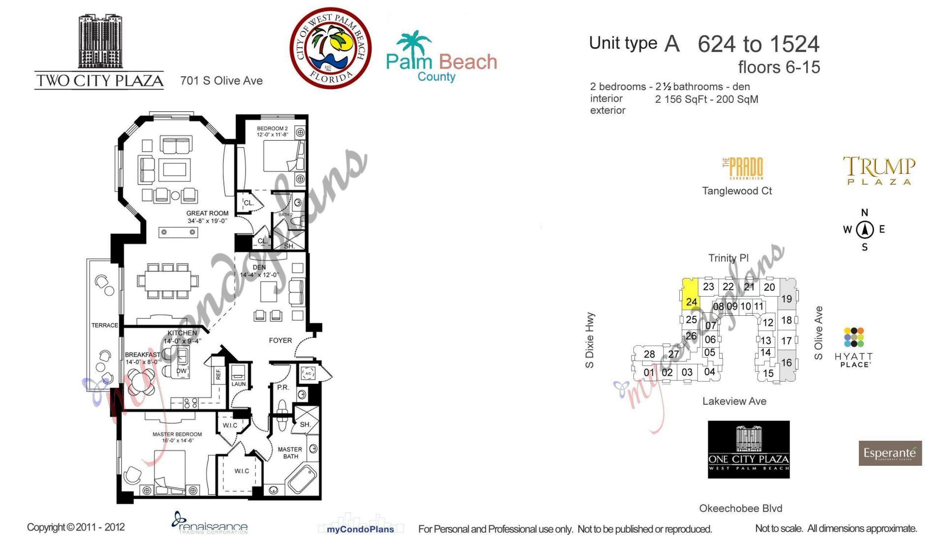 701 S Olive Avenue, Unit 1524, West Palm Beach, FL 33401 Photo