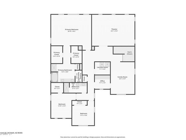 18126 W BROWN Street, Waddell, AZ 85355