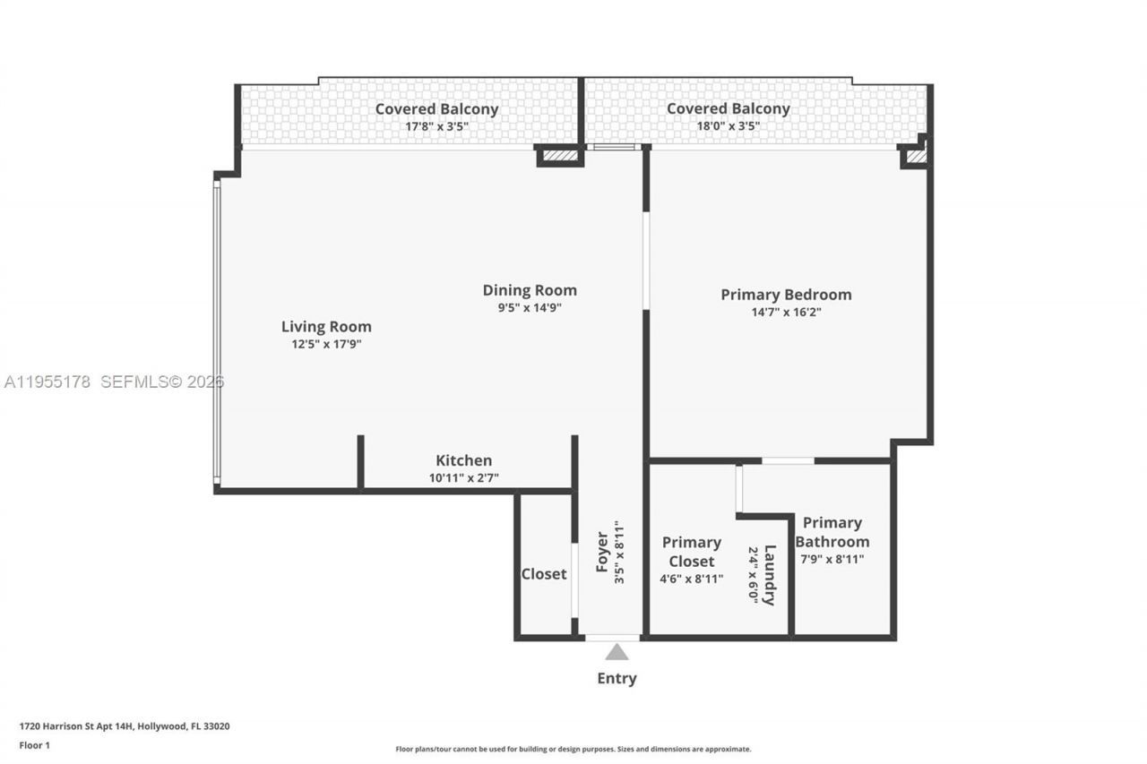 1720 Harrison St, Unit 14H, Hollywood, FL 33020 Photo