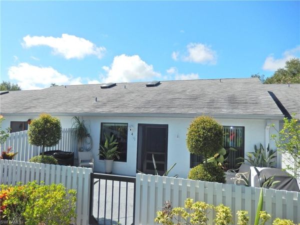 9620 Villa DR, Unit 4, FORT MYERS, FL 33905