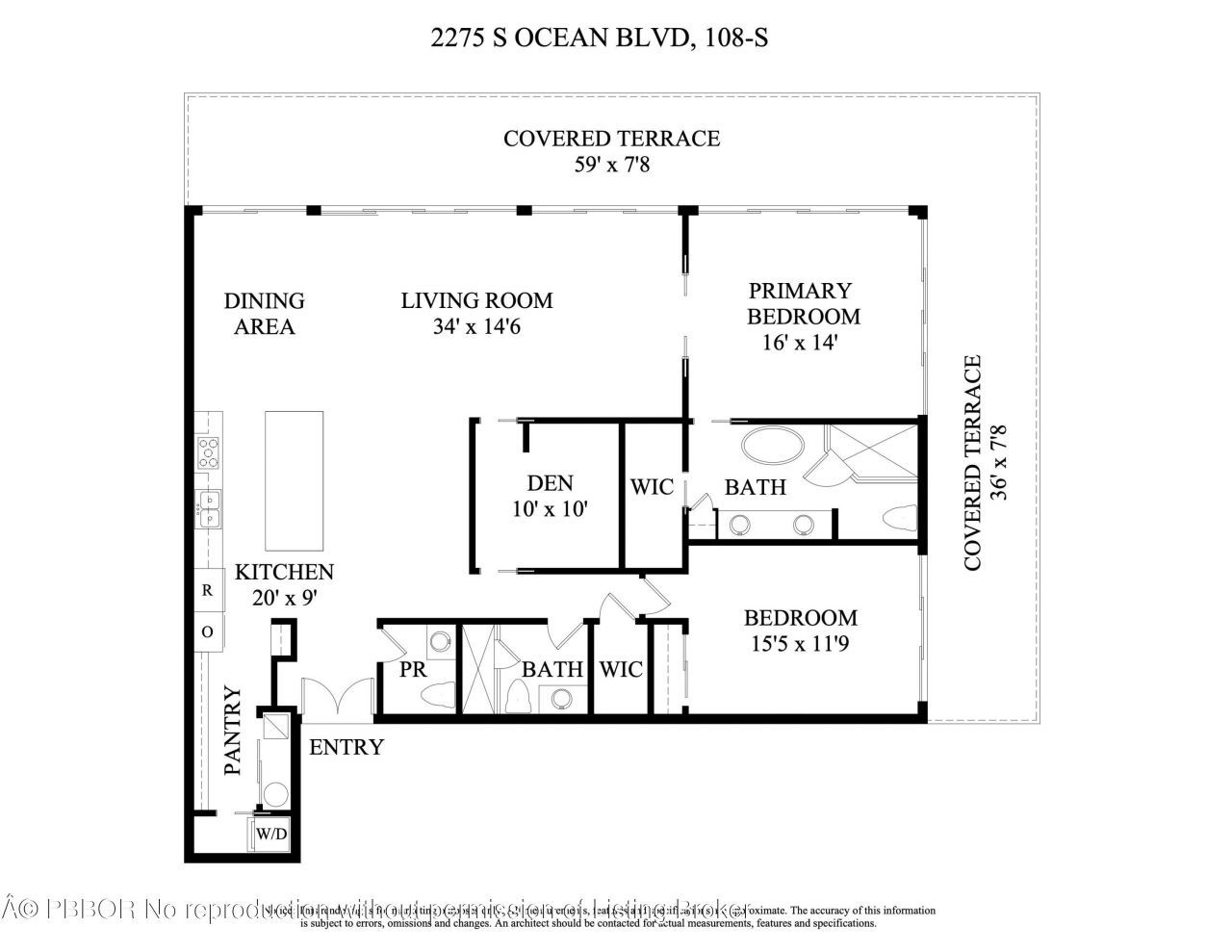 2275 S Ocean Boulevard, Unit 108S, Palm Beach, FL 33480 Photo