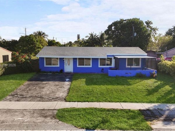 1510 SW 68th Ave , North Lauderdale, FL 33068