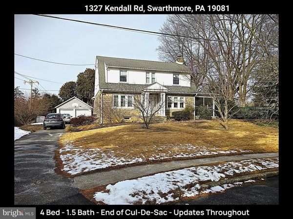 1327 KENDALL ROAD, SWARTHMORE, PA 19081