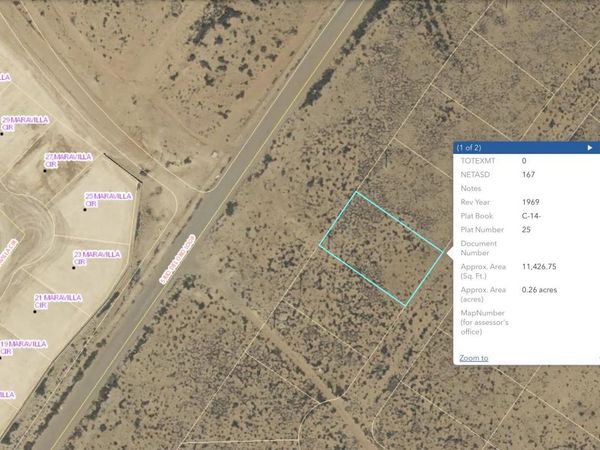 S Rio Del Oro Lot 30 block 17 Loop , Los Lunas, NM 87031