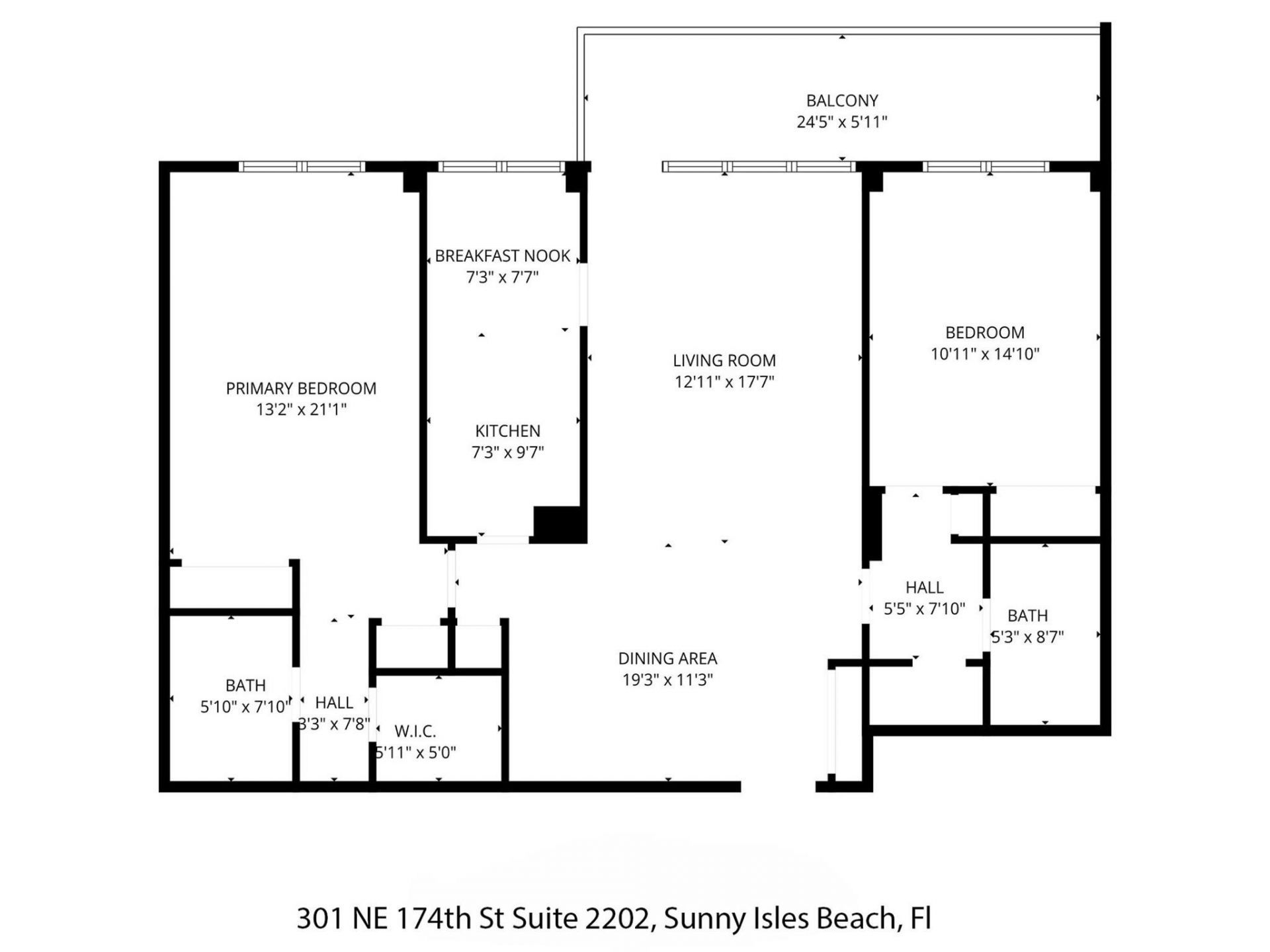 301 174th Street, Unit 2202, Sunny Isles Beach, FL 33160 Photo