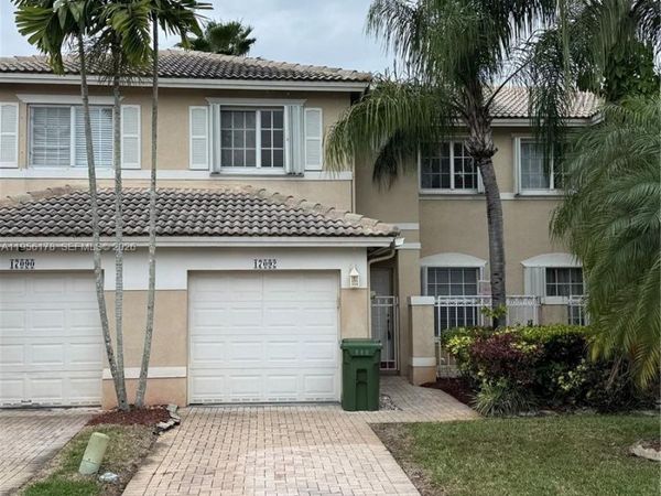 17092 NW 22nd St , Unit 17092, Pembroke Pines, FL 33028