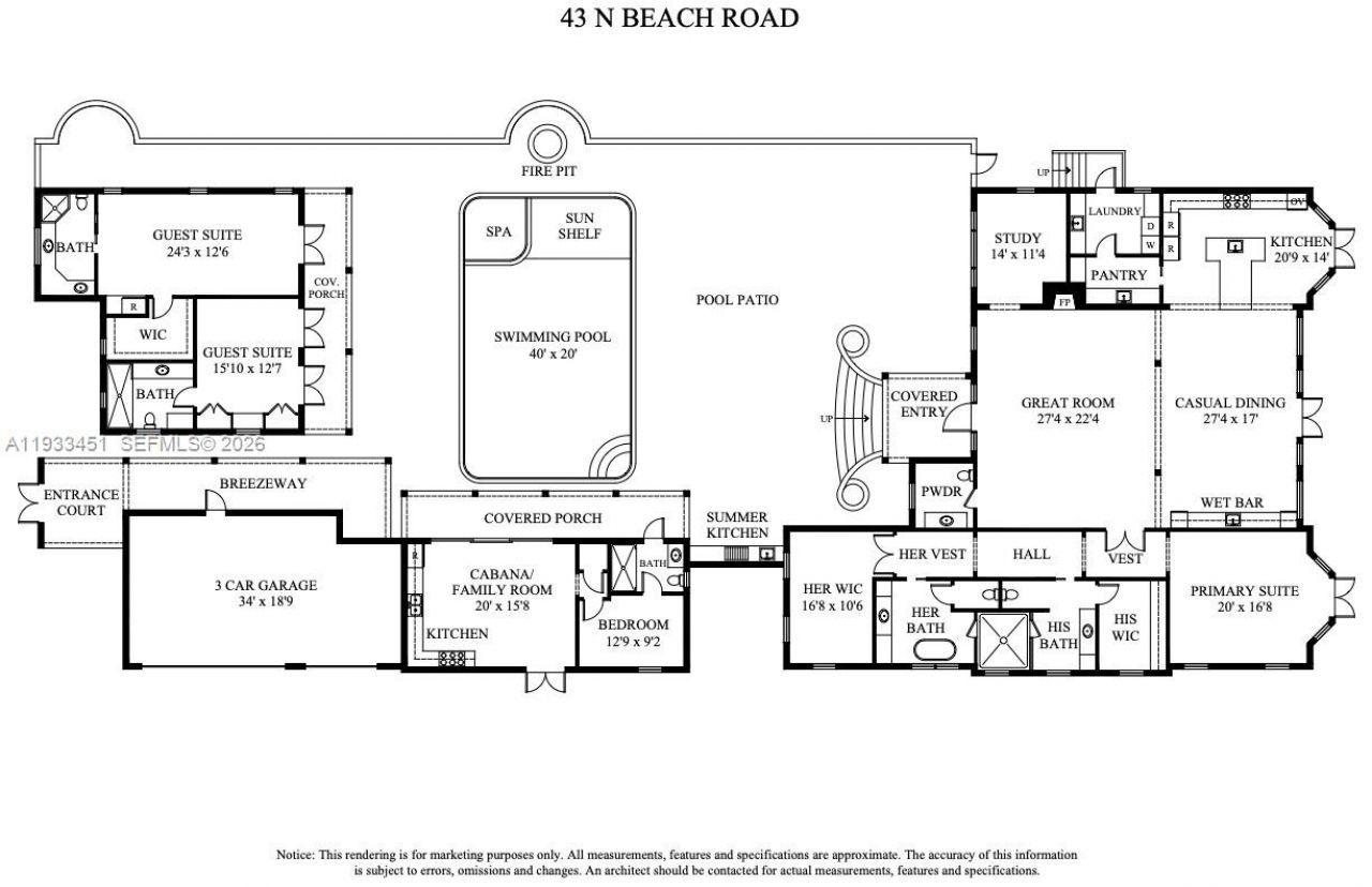 43 N Beach Rd, Jupiter Island, FL 33455 Photo
