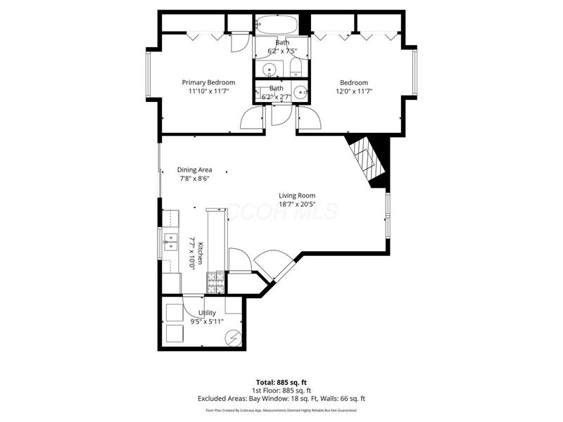 2733 Greystone Drive, Unit D, Columbus, OH 43220 Photo 2