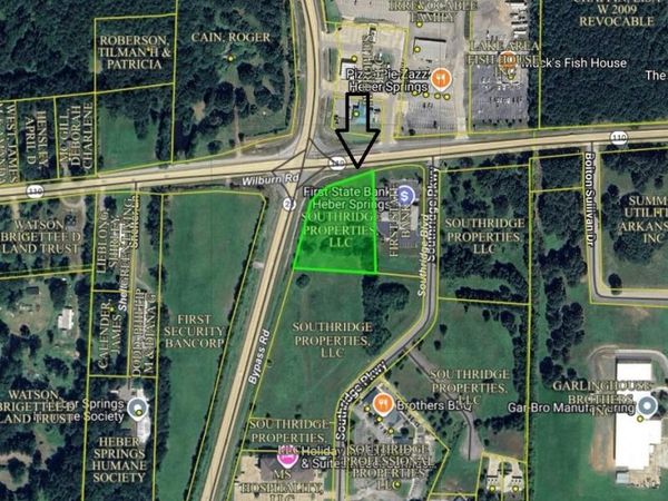 Highway 25 & Highway 110 Crossroad, Heber Springs, AR 72543