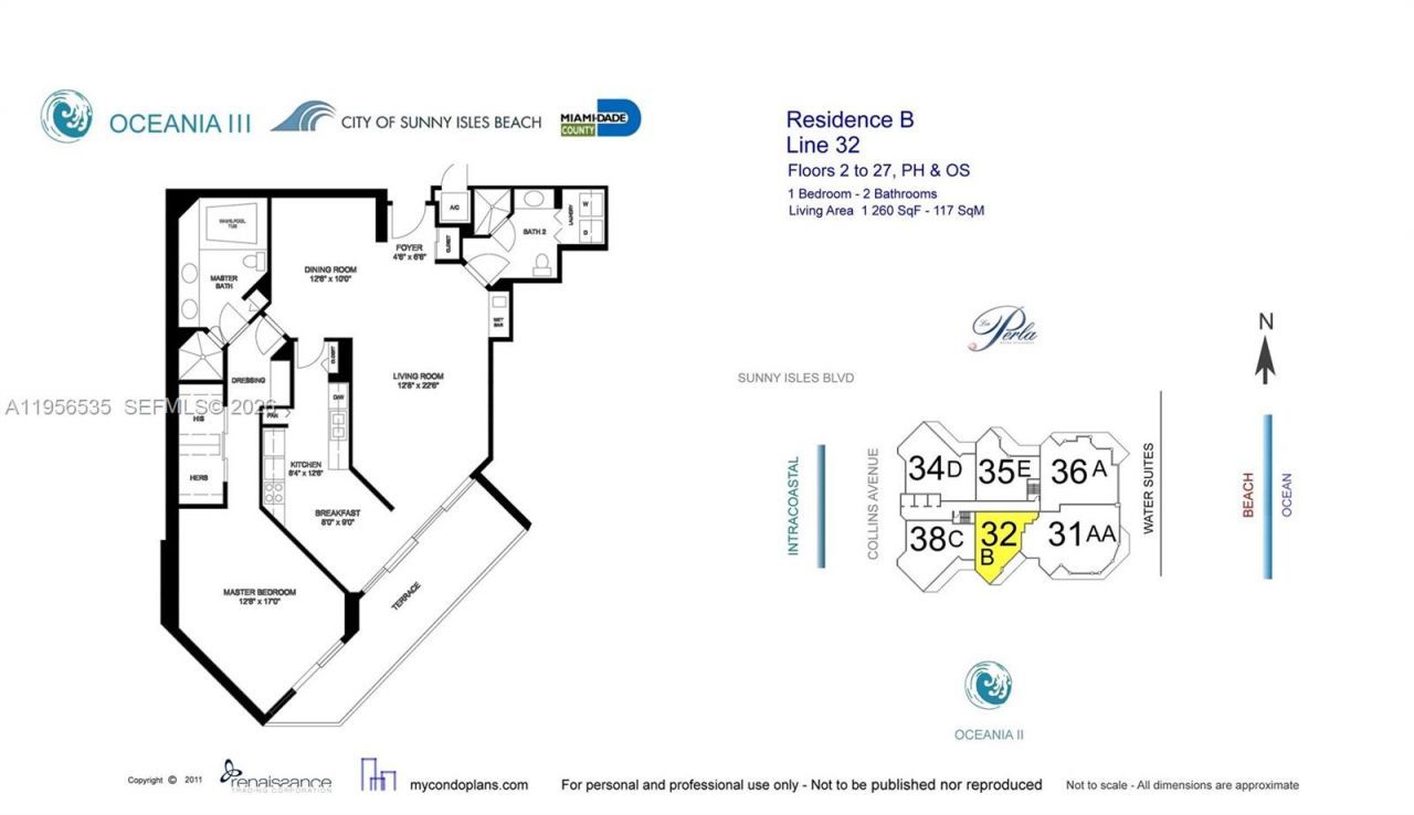 16485 Collins Ave, Unit 632, Sunny Isles Beach, FL 33160 Photo