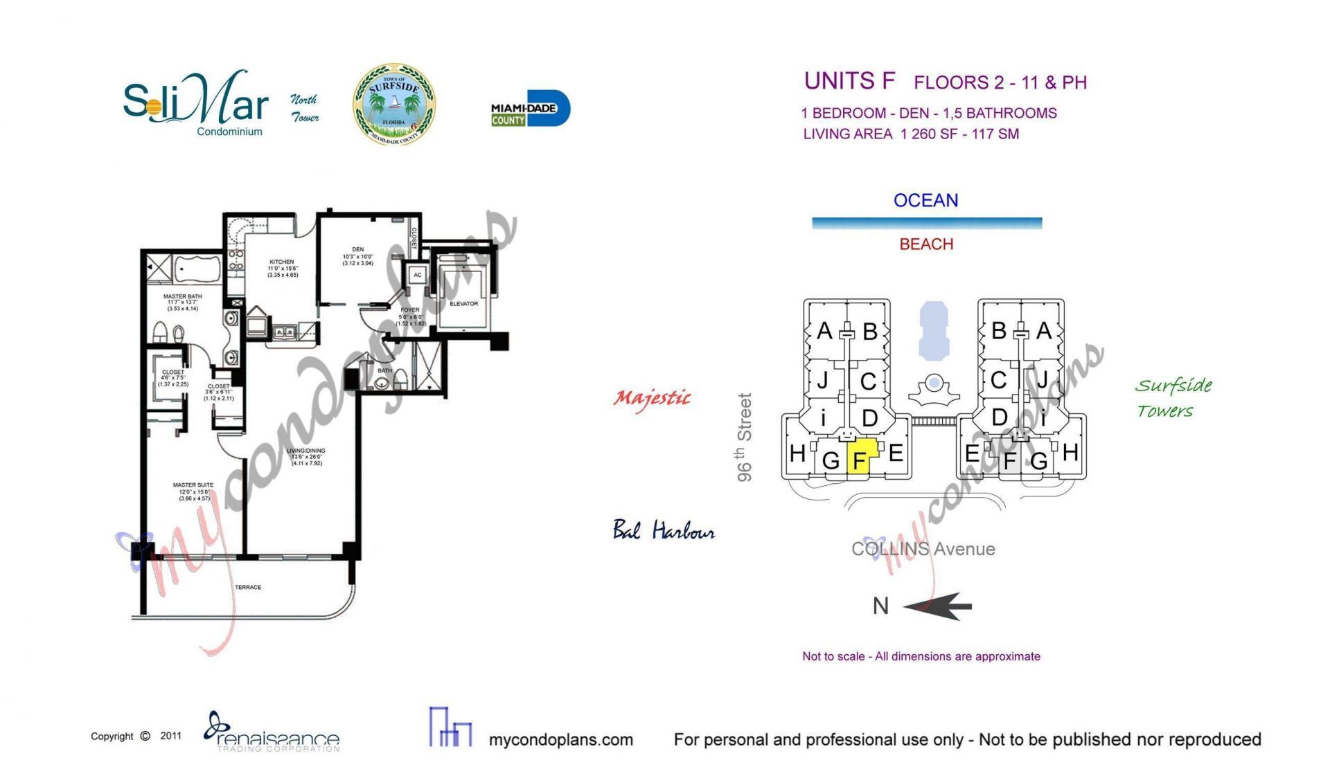 9595 Collins Avenue, Unit N-8f, Surfside, FL 33154 Photo