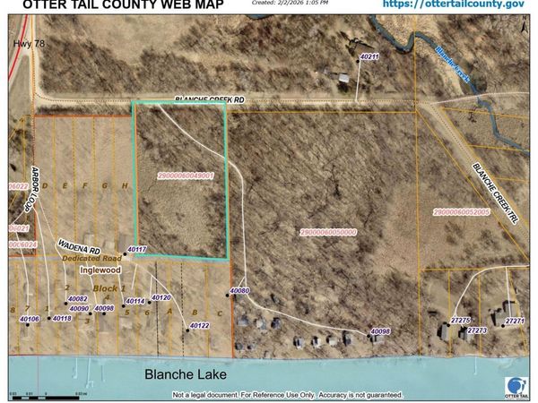 TBD Blanche Creek Rd, Battle Lake, MN 56515