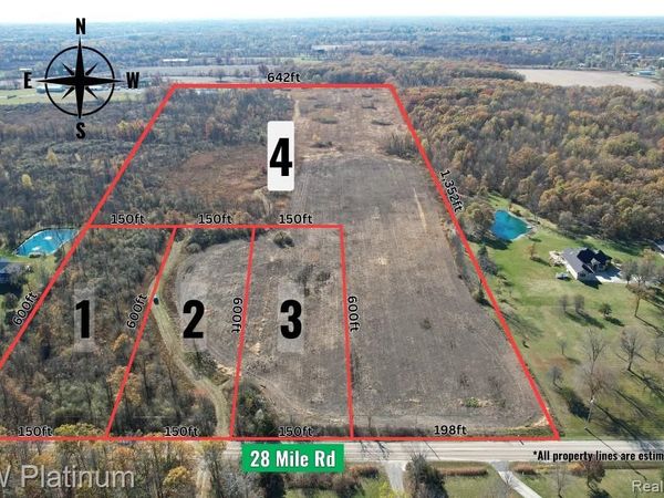 VACANT 4 - 28 MILE Road, Ray Twp, MI 48096