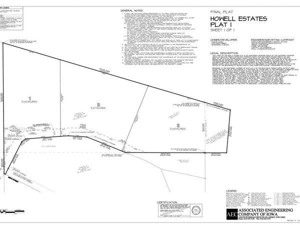 1475 - Lot 3 325th Street, Woodward, IA 50276