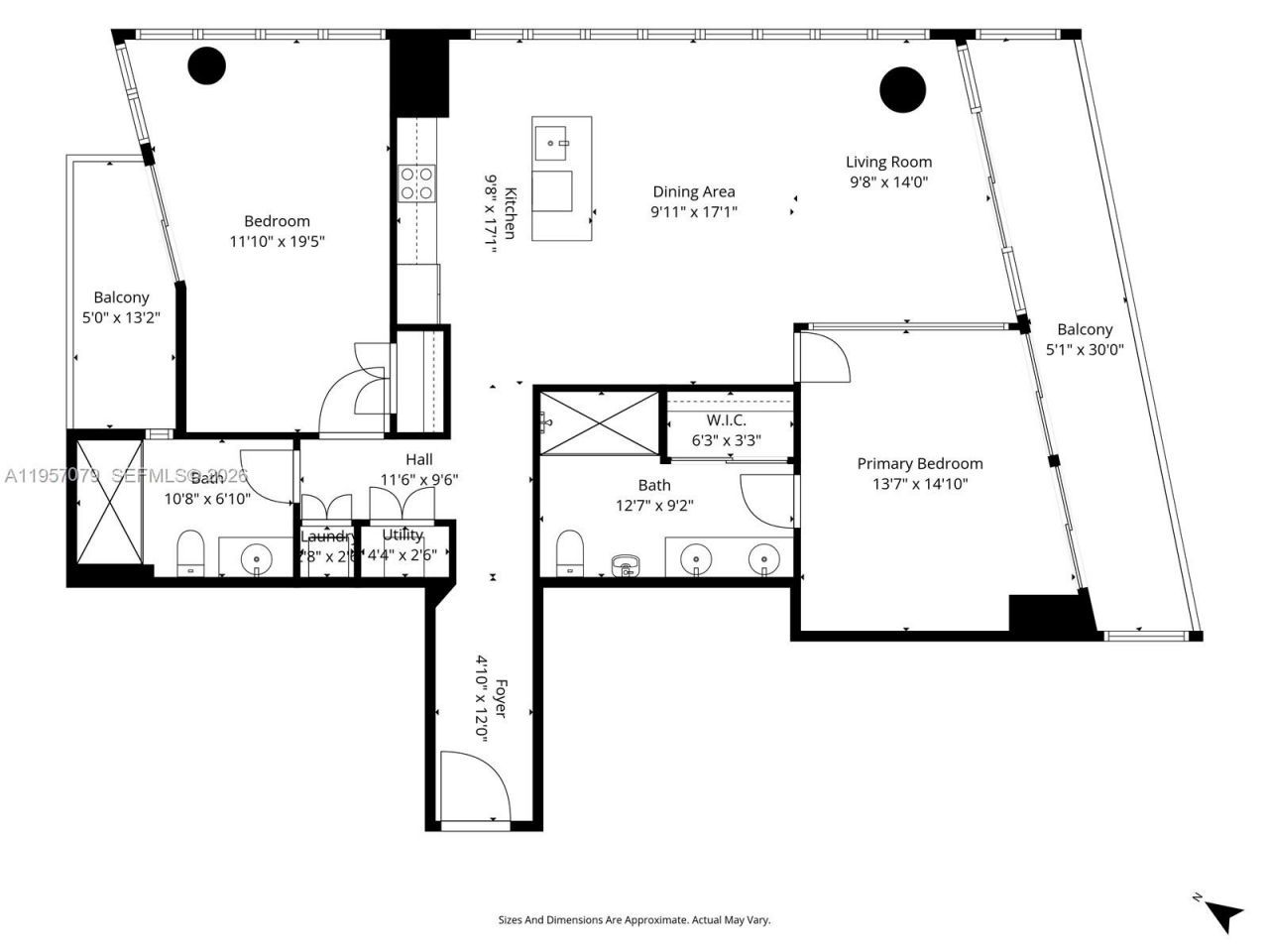 888 Biscayne Blvd, Unit 5508, Miami, FL 33132 Photo