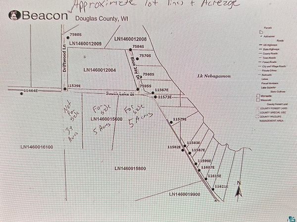 11540 E South Lake Blvd, Lake Nebagamon, WI 54849