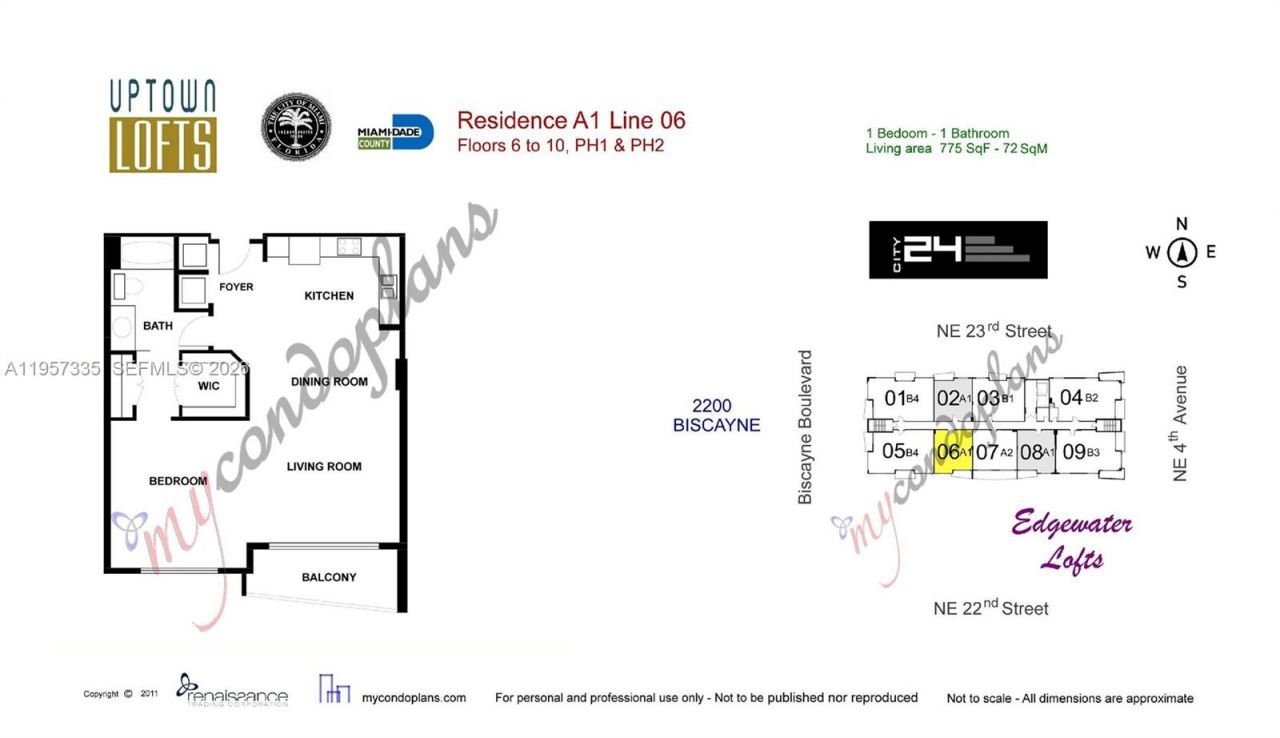 2275 Biscayne Blvd , Unit 606, Miami, FL 33137 Photo