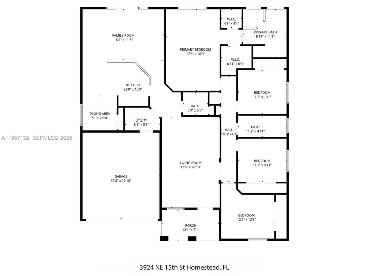 3924 NE 15th St, Homestead, FL 33033 Photo