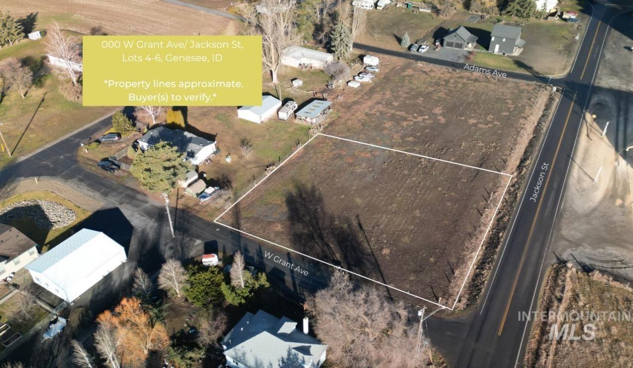 000 Jackson St/ W Grant Ave Lots 4-6, Genesee, ID 83832 Main Photo