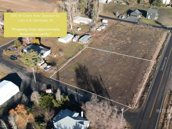 000 Jackson St/ W Grant Ave Lots 4-6, Genesee, ID 83832