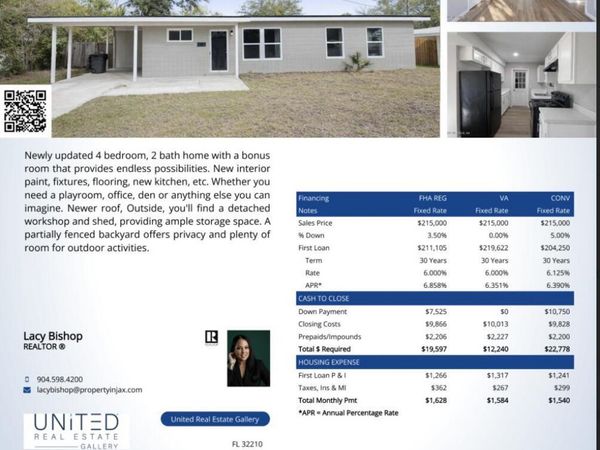 2133 HUGH EDWARDS Drive, Jacksonville, FL 32210