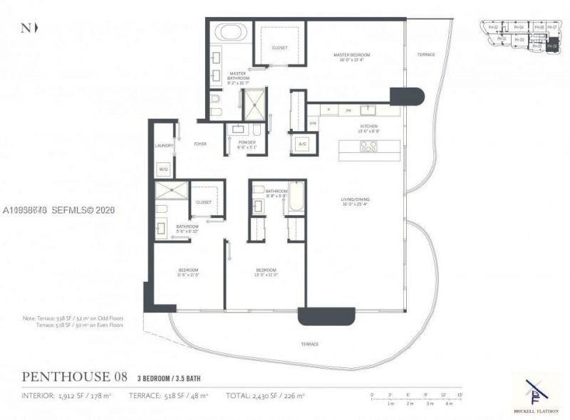 1000 Brickell Plz, Unit PH5408, Miami, FL 33131 Photo