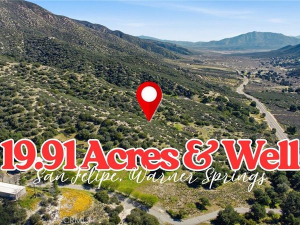 28013 San Felipe Road, Warner Springs, CA 92086