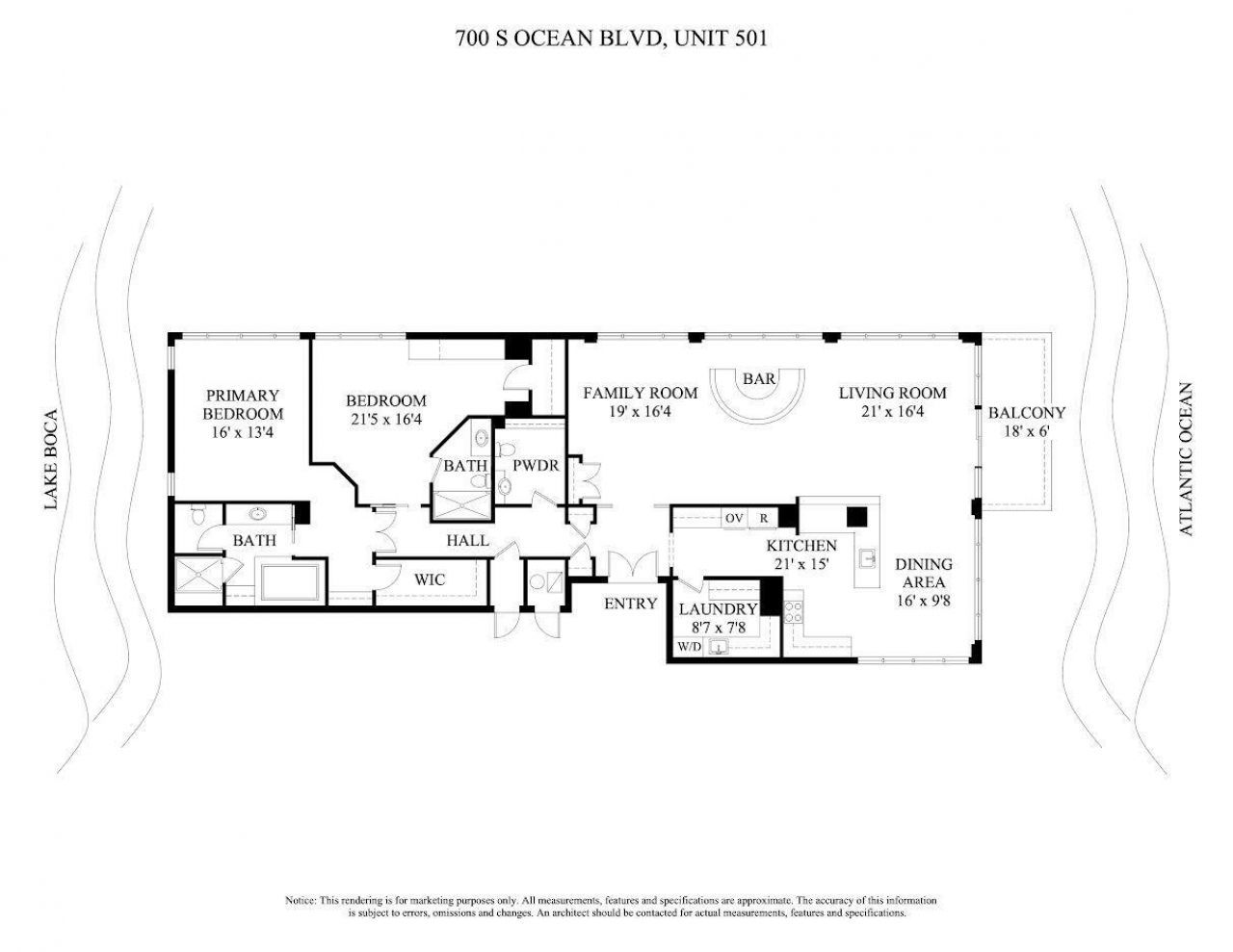 700 S Ocean Boulevard, Unit 501, Boca Raton, FL 33432 Photo