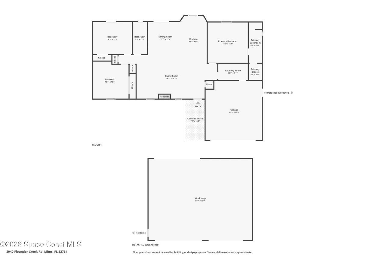 2940 Flounder Creek Road, Mims, FL 32754 Photo