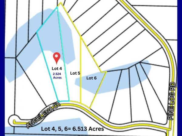 Lot 4,5,6 Angelena Court, Chipley, FL 32428