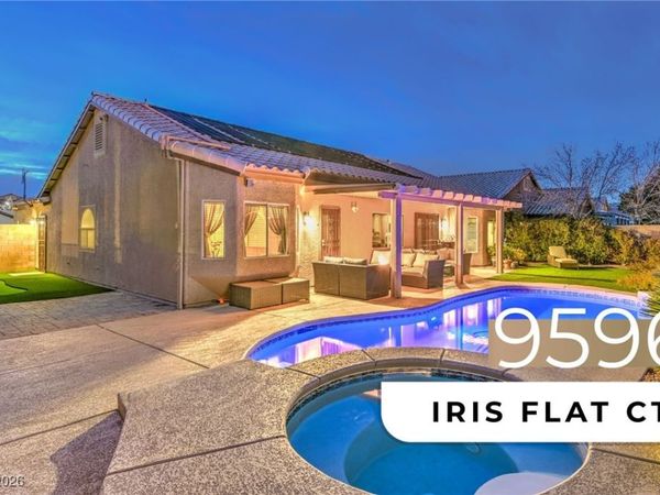9596 Iris Flat Court, Las Vegas, NV 89178