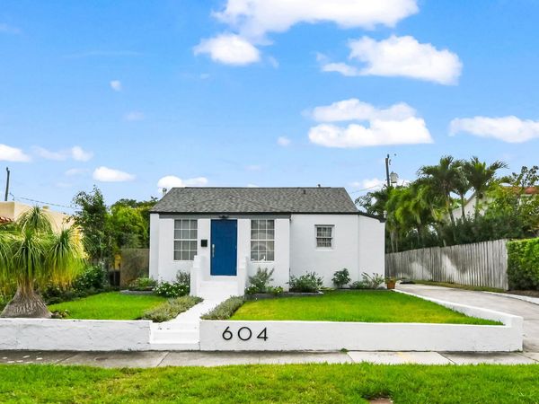 604 Ardmore Road, West Palm Beach, FL 33401