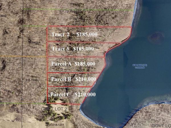 TBD - Tract 2 Ticonderoga Trail , Hackensack, MN 56425