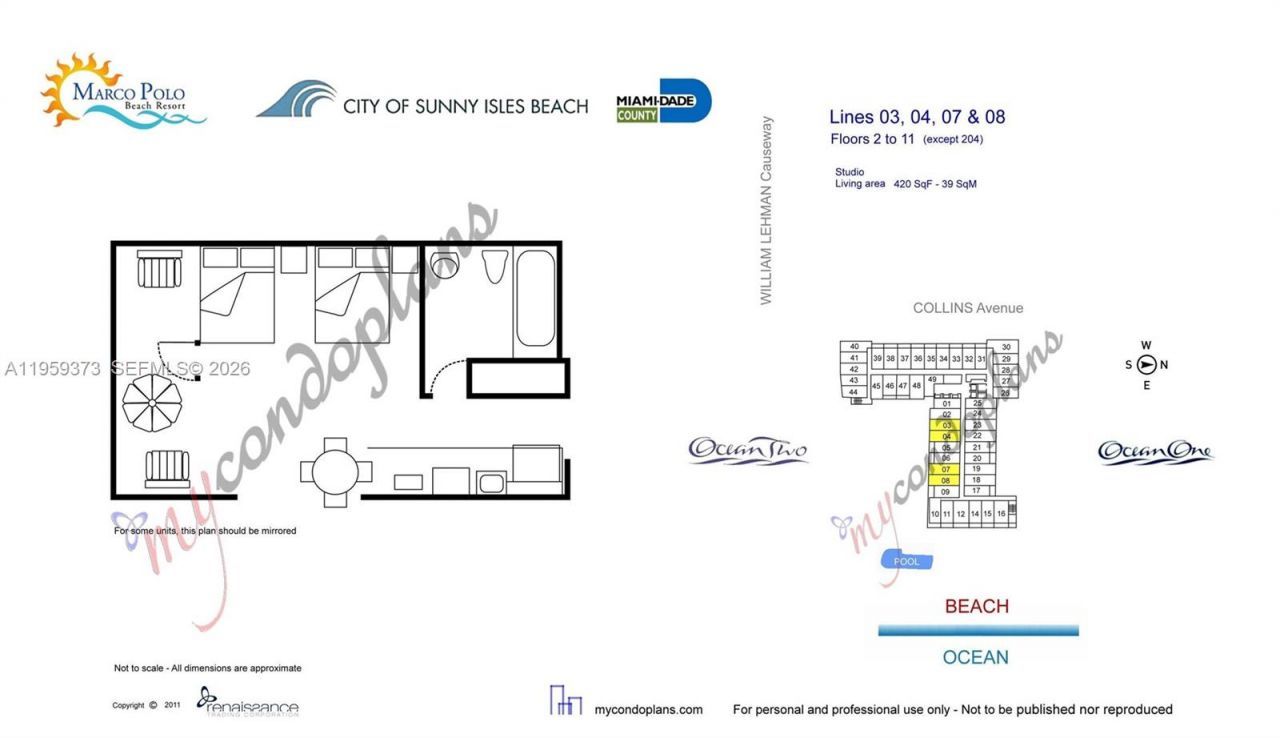 19201 Collins Ave , Unit 707, Sunny Isles Beach, FL 33160 Photo