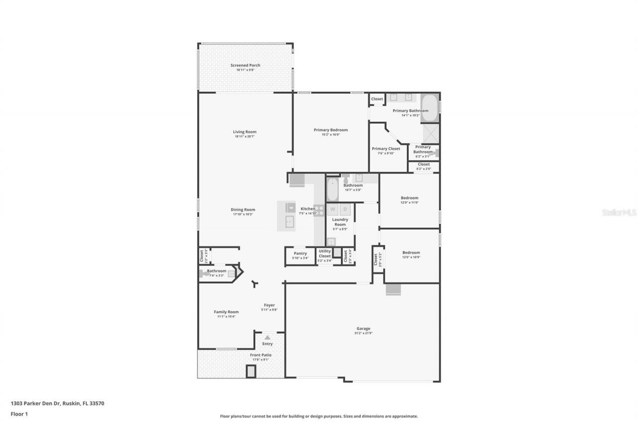 1303 Parker Den Drive, Ruskin, FL 33570 Photo