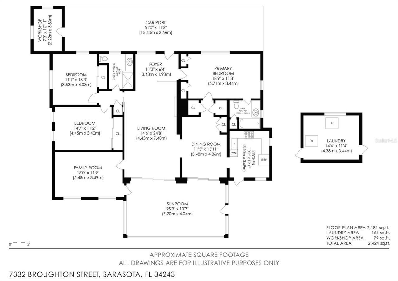 7332 Broughton Street, Sarasota, FL 34243 Photo