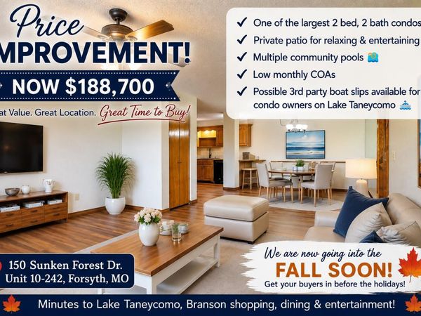 150 Sunken Forest Drive, Unit 10-242, Forsyth, MO 65653