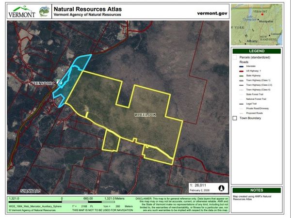 Spar Hawk Road, Wheelock, VT 05851
