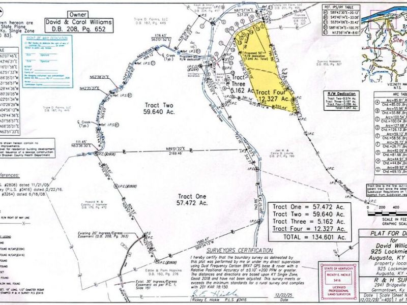 0 Lockmier 12+/- Acres Road, Augusta, KY 41002 Photo 2